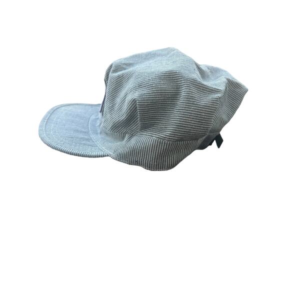 Good & Plenty Railroad Engineer Hat Cap Vintage Blue White Adult Adjustable - Picture 3 of 8
